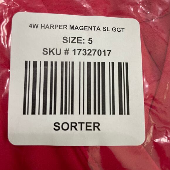 Torrid NWT Harper Georgette Sleeveless Blouse Size 5X Pink Magenta Pockets - Picture 7 of 8